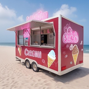 Remorques multifonctions de grande capacité aux normes australiennes, camion de restauration mobile avec équipements de cuisine complets, chariot à crème glacée - Product Image 4