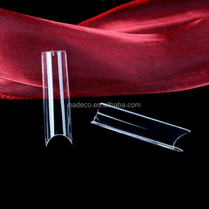 NADECO 360PCS XXL Longues pointes d'ongles à demi-couverture <span class=keywords><strong>sans</strong></span> courbe en C, <span class=keywords><strong>faux</strong></span> ongles 12 tailles, pointes d'ongles carrées effilées pour extension en <span class=keywords><strong>gel</strong></span> - Product Image 3