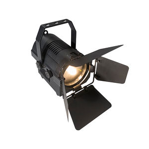 50W 조정 가능한 백색 수동 줌 LED 프레넬 라이트 뉴스 인터뷰 마이크로 필름 촬영 이벤트 웨딩 촬영 DMX 바운드도어 스포트라이트 - Product Image 1