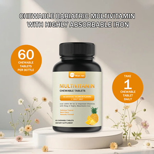 चीन थोक तटस्थता पूरक उष्णकटिबंधीय बेरी स्वाद मल्टीविटामिन चबाने योग्य गोलियां 9 मिलीग्राम अत्यधिक अवशोषित लौह वयस्क - Product Image 5