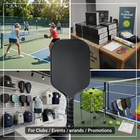 Raquette de pickleball GX2 Power en fibre de carbone 3K, design personnalisé, noyau en carbone SST 2.0, noyau en mousse de 16 mm