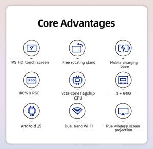 Gia đình phải có 21.5 inch <span class=keywords><strong>Android</strong></span> 15 màn hình cảm ứng di động màn hình thông minh <span class=keywords><strong>TV</strong></span> màn hình hiển thị không dây với máy ảnh - Product Image 6