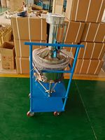 Lata de medición de Metal de acero inoxidable estándar y tanque de prueba, lata de calibración de volumen de combustible volumétrico, latas de medición de aceite
