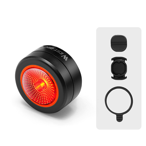 Luz Trasera Inteligente para Bicicleta con Sensor de Frenado, Montaje Magnético, 5 Modos, Duradera, Portátil, Recargable, Luz LED de Seguridad para Ciclismo - Product Image 1