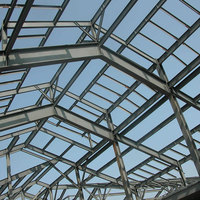 Puente de Estructura de Acero Ligero Prefabricado de Alta Calidad, Personalizado, al por Mayor, GB EN ASTM BS, con Servicios de Soldadura y Corte
