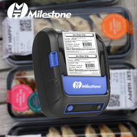 MHT-P58F stiker nirkabel genggam Mini, Printer Label penerimaan termal 58mm nirkabel genggam 2 in 1 fungsi