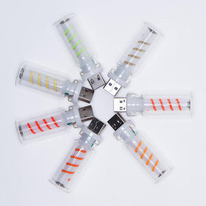 Lumière ambiante LED multicolore USB pour voiture, idéale pour la chambre à coucher, le camping et l'éclairage intérieur automobile - Product Image 4