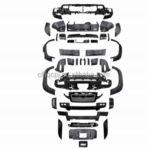 Kit de Carrocería para <span class=keywords><strong>Land</strong></span> <span class=keywords><strong>Rover</strong></span> Defender <span class=keywords><strong>2020</strong></span>- Base, Actualización a Versión OCTA, Parachoques Delantero y Trasero, Completamente Negro Brillante o Color Imprimado - Product Image 1