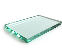 Plaque de verre trempé haute résistance, panneau de verre personnalisable de 1 mm à 19 mm pour balustrades de bâtiments et projets industriels