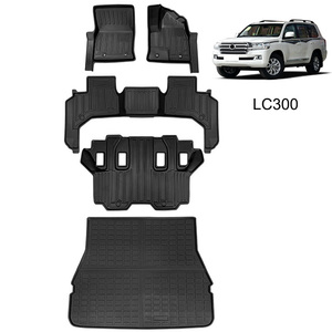 Pour le land cruiser <span class=keywords><strong>2022</strong></span> LC300 Les coussinets de pied de gouvernail droit Les coussinets de pied en TPE sont antidérapants et résistants à l'usure - Product Image 3