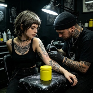 Crema para Tatuajes Innovadora de Larga Duración 2026, Ingredientes Seguros y Suaves para Estudios de Tatuajes y Salones de Belleza, Envío Rápido Global - Product Image 4