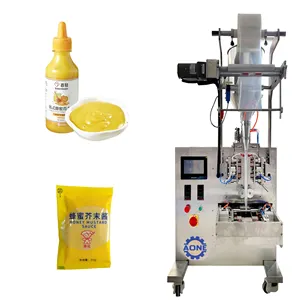 Water Sachet Filling and Sealing Machine Honey Sauce Liquid Automatic Packaging Machine