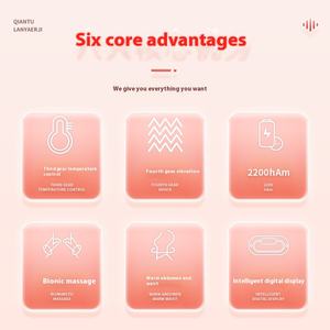 Coussin chauffant menstruel sans fil Portable produits de Massage à chauffage rapide période ceinture d'enveloppement de taille pour le soulagement de la douleur menstruelle des femmes - Product Image 4