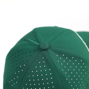 Gorra Personalizada de 6 Paneles con Logotipo Bordado Impermeable y Grabado Láser - Product Image 3