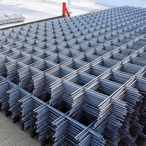 Hot Dip Galvanized Steel Rebar Iron Reinforced Plain Weave Welded <strong>Wire</strong> <strong>Mesh</strong> Net Roll <strong>Panels</strong> <strong>for</strong> <strong>Concrete</strong> Floor Cut to Size