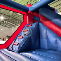 Château gonflable de dessin animé pour enfants, qualité commerciale, combo château gonflable