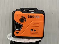Générateur d'énergie portable à essence 5500W avec moteur 4 temps, tension nominale 380V, démarrage automatique à distance, fréquence 60Hz pour usage domestique