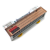 Modul Konversi Sinyal Pengubah Level Input Output PLC Blok Terminal Sekrup Rel DIN Universal 32 Saluran NPN PNP