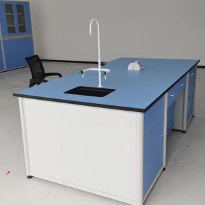 C منضدة عمل إطارية شاملة لمختبرات الكيمياء الفيزيائية وعلم الأمراض مع حوض - Product Image 6