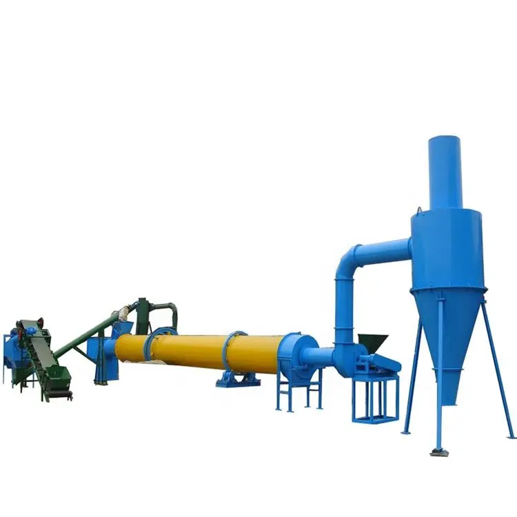 UD-T600 Industrial Rotary Dryer machine for charcoal briquette sawdust machine wood pellet press