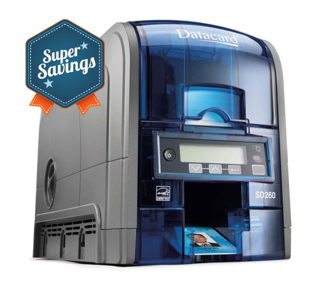 Original Datacard SD260 Single Sided PVC Card RFID Card Printer