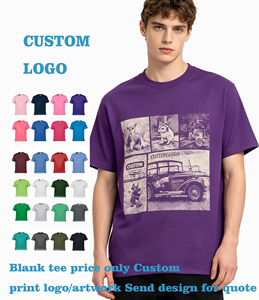 T-Shirt Personalizzate in Puro Cotone 180 Grammi, Taglio Dritto Senza Cuciture, Stile Americano di Alta Qualità per <span class=keywords><strong>Uomo</strong></span> - Product Image 1