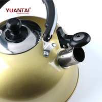 Bouilloire sifflante en acier inoxydable 3L 4L 5L pour le thé et l'eau