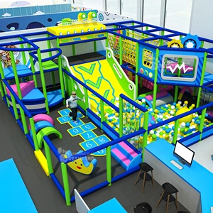 Aire de jeux pour enfants, équipement de jeu souple d'intérieur, équipement de fête, installations de parc d'attractions, <span class=keywords><strong>centre</strong></span> de jeux - Product Image 1
