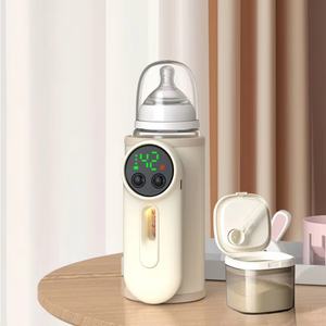 Calentador de Biberones Portátil USB Inteligente de 10000mAh con un Solo Toque, Calentador de Leche para Viajes, Recargable, Artículos de Alimentación - Product Image 2