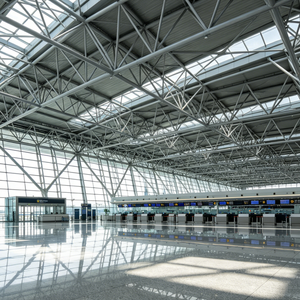 Edificio Prefabricado de Acero de Alta Seguridad Estructural, Resistente a la Vibración del Viento, para Vestíbulo de <span class=keywords><strong>Aeropuerto</strong></span> - Product Image 2