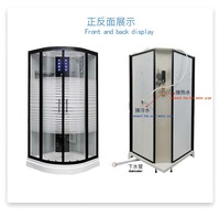 Cabine de douche coulissante complète en verre trempé, douche vapeur de luxe moderne, enclos de salle de bain avec receveur en acrylique pour hôtel et maison
