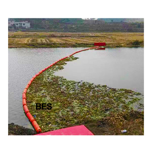 LLDPE 200*1000mm plastik yüzer çöp bariyeri deniz şamandıra bariyeri göl/nehir için - Product Image 4