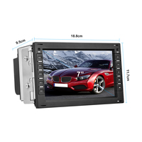 Autoradio Android 2 Din, lecteur vidéo GPS Wifi BT OBD RDS pour VW/Volkswagen/Passat/BORA/JETTA