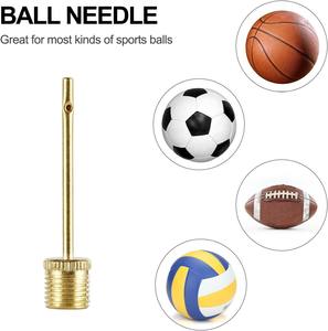 Bicycle Valve Adaptor, Brass Bike Pump Adapters Ball Pump Needle Balloon <b>Inflatable</b> <b>Toys</b> Nozzle Adapter Air Pump <b>Accessories</b> - Product Image 2