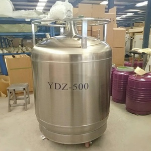 Recipiente de almacenamiento móvil LN2, tanque de retención criogénico de nitrógeno autopresurizante de 50l para control de reacción - Product Image 1