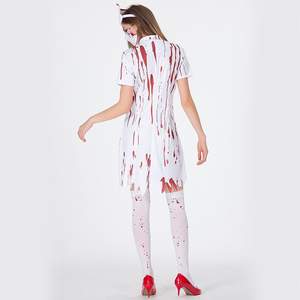 2024 di Halloween Killer badante donna Set completo Zombie <span class=keywords><strong>infermiera</strong></span> Bloody <span class=keywords><strong>Costume</strong></span> vestito HCAD-007 - Product Image 4