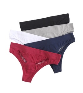 Biancheria intima a vita bassa senza cuciture da donna all'ingrosso perizoma traforato traspirante mutandine senza tracce per <span class=keywords><strong>ragazze</strong></span> - Product Image 5