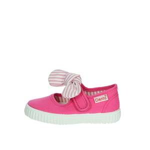 Zapatos Planos con Lazo y Rayas Rosas para Niñas Cienta Ballerinas - Product Image 1