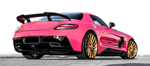 SKY DESIGN Car <strong>Parts</strong> Wing Forged Carbon Fiber Spoiler for Mercedes <strong>SLS</strong> AMG Rear Wing Spoiler Carbon Fiber Bodykit - Product Image 6