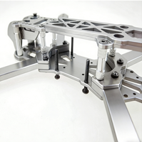 Nouveau cadre de drone pliable en alliage d'aluminium 6063 pour drones de course FPV - Usinage CNC durable