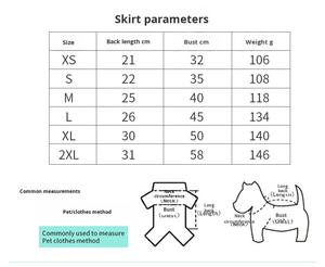 Xadrez Bonito Bow Tie Dog Puppy Princesa Coelho Pet Outfits Vestido Roupas Harness Leash JK Saia Conjunto com Anel para Small Dogs Girl - Product Image 4