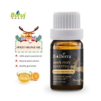 Huile essentielle d'orange douce certifiée de qualité supérieure, pure, pressée à froid, biologique, huile parfumée aux agrumes pour l'alimentation