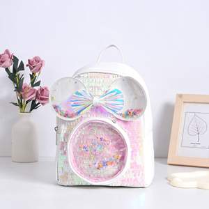 <span class=keywords><strong>Sac</strong></span> à dos <span class=keywords><strong>Mickey</strong></span> à oreilles et nœud, style princesse, unisexe, décontracté, mignon, en microfibre et cuir synthétique, directement du fabricant - Product Image 4