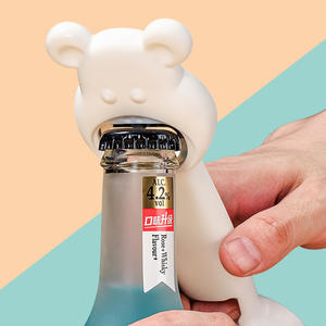 Abridor de botellas multiusos Cuatro en Uno, dispositivo de atornillado de tapa de botella enlatada para el hogar, abridor de botellas creativo para bebidas - Product Image 4