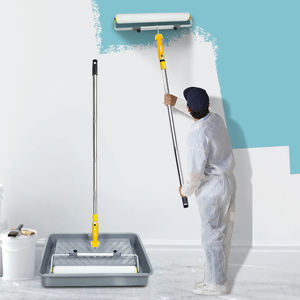 Conjunto de Ferramentas Manuais Personalizadas para Construção e Pintura de Paredes com Rolo e Pincel com Cabo de Borracha - Product Image 5