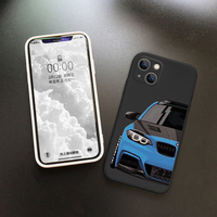 Coque de téléphone JDM pour iPhone 15 14 13 Pro 12 11 Pro Xs X XR Max 8 7 SE avec tissu Etuis en silicone Soft Back Cover