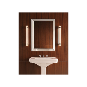Lámpara de Pared de Latón con Pantalla de Tubo de Vidrio Esmerilado de Diseño Moderno, Bronce Antiguo, para Interiores, Villa, Hotel, Sala de Estar, Baño, <span class=keywords><strong>Barton</strong></span>, Grande - Product Image 4