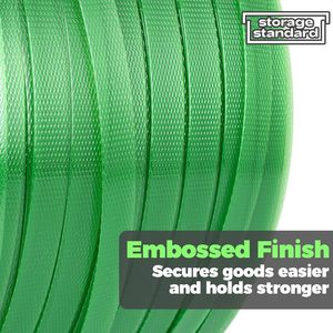 1000ft rộng màu xanh lá cây Pet Dải đóng đai Chúng tôi đóng gói giải pháp cho an toàn gói - Product Image 6