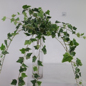 Vigne suspendue en lierre miniature multicolore <span class=keywords><strong>de</strong></span> 110 cm <span class=keywords><strong>de</strong></span> long, <span class=keywords><strong>brin</strong></span> décoratif avec des feuilles colorées pour une décoration murale délicate - Product Image 5