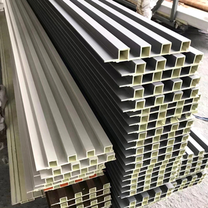 Grille de résistance aux fissures <span class=keywords><strong>facile</strong></span> à installer, décoration de la maison, revêtement en <span class=keywords><strong>bambou</strong></span>, panneau cannelé, revêtement mural - Product Image 2